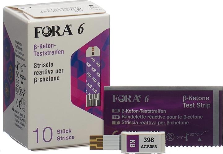 Immagine prodotto Fora 6 β-Keton Teststreifen (Strisce reattive)