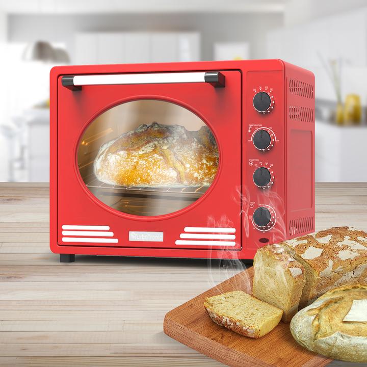 Produktbild TurboTronic By Z-Line Minibackofen Red