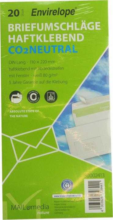 Produktbild Elepa Couvert mit Fenster links (C5, C6, 20 x)