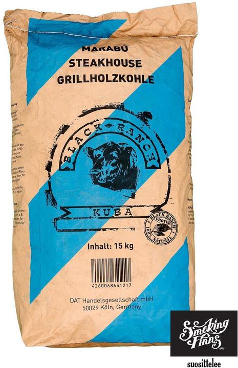 Produktbild Black Ranch Marabu Charcoal, 15 kg (15 kg)