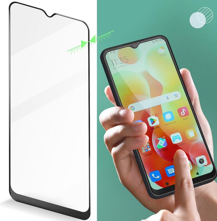 Actual product image Avizar Protective glass film 9H (1 Piece, Xiaomi Poco C65)