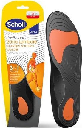 Immagine prodotto Scholl Solette in-Balance Sollievo dal dolore per la zona lombare Taglia M Uomo e Donna