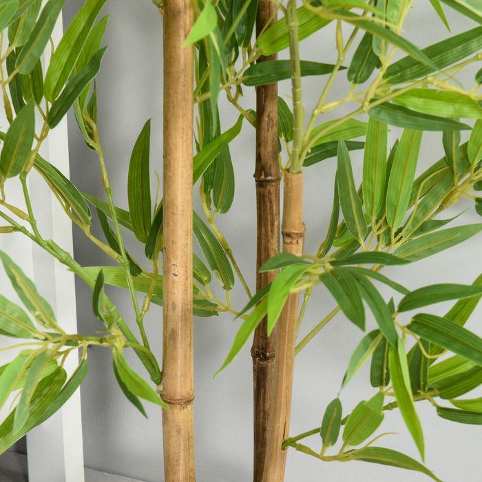 Image du produit Swisshandel24 Bambou artificiel Plante artificielle Décoration Arbre artificiel Décoration d'arbre 120cm (120 cm)