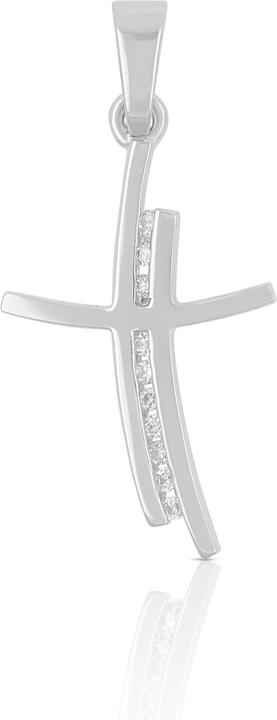 Muau Kreuz (Weissgold)