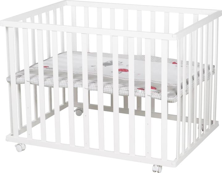 Produktbild Roba Laufgitter 100x75 Adam & Eule (73 cm, 98.50 cm, MDF)