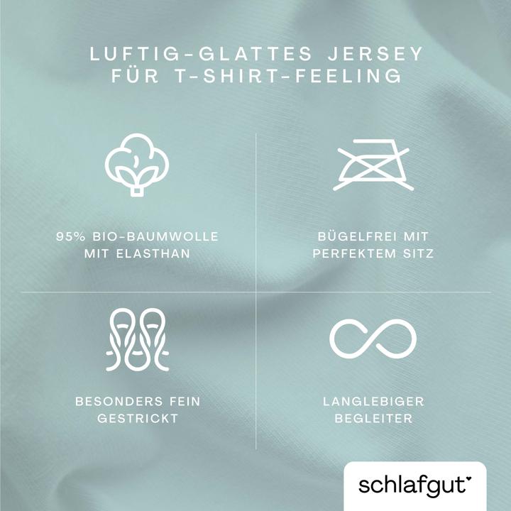 Image du produit schlafgut Knitted Jersey (Housse de couette, 140 x 200 cm)