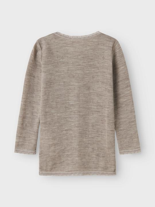 Actual product image Name it Nmfwang Wool Needle Ls Top Solid Noos (92)