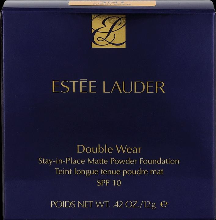 Actual product image Estée Lauder Double Wear SIP Matte Powder Foundation (No. 3N1 - Ivory Beige)