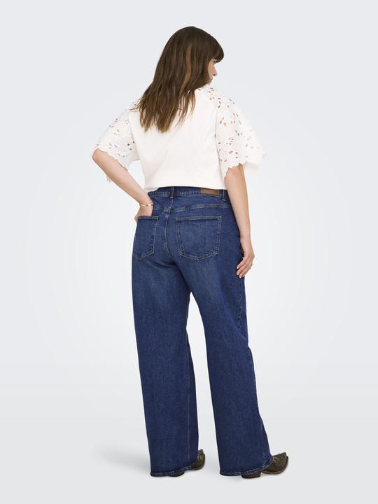 Actual product image Only CARJUICY Hohe Taille Weiter Beinschnitt Jeans Jeans mit weitem Bein (W42/L30)