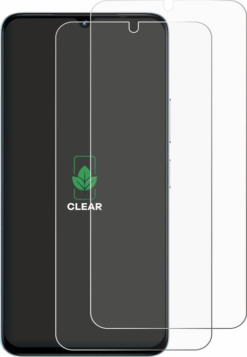 Actual product image ScreenLeaf Screen Protector sustainable Screen Protection, clear, anti-scratch (2 Piece, Umidigi G100)