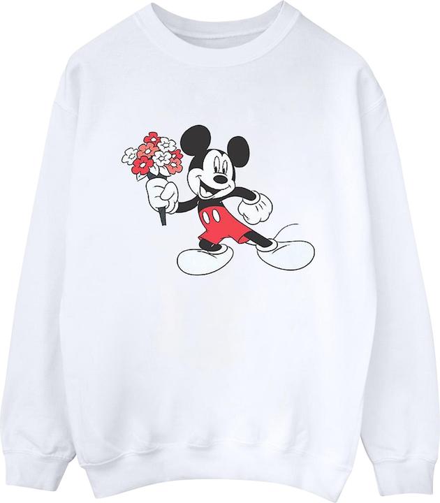Disney Mickey Mouse Flower Sweatshirt