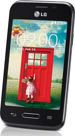 Actual product image LG L40 (4 GB, Black, 3.50", Single SIM, 3.15 Mpx, 3G)