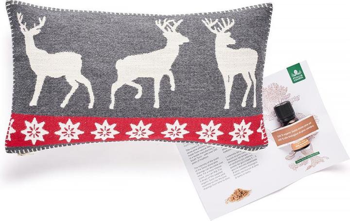 Immagine prodotto Nature's Design Cuscino in cembro rosso cervo (20 x 35 cm) (20 x 35 cm)