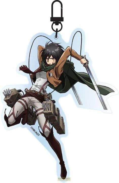POPbuddies Attack on Titan Acryl Schlüsselanhänger Mikasa Ackermann