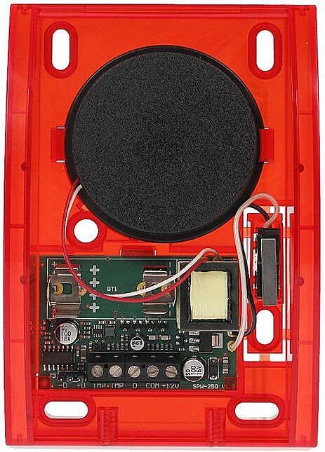 Immagine prodotto Satel SIRENA INTERNA CON BATTERIA Raudonas/SPW-250 R