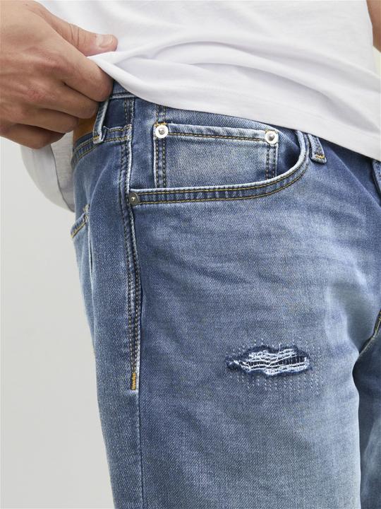 Actual product image Jack & Jones Rick Icon GE 633 Indigo Knit Jeansshorts (XXL)