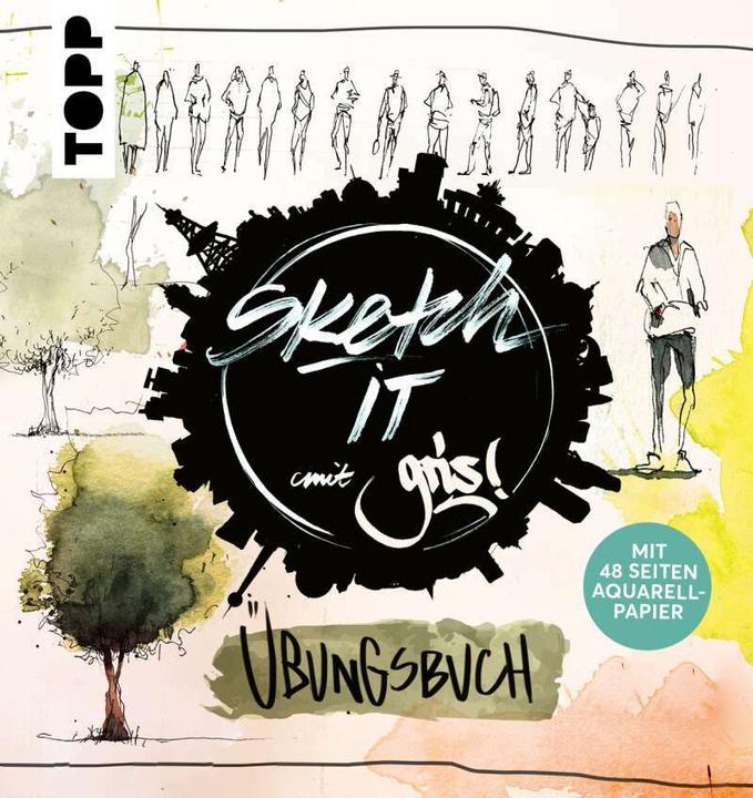 Actual product image Sketch it! Übungsbuch (German, gris, 2021)