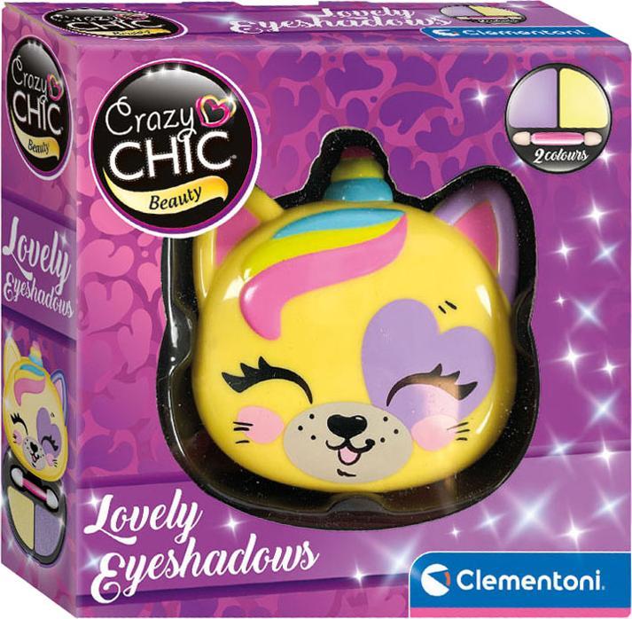 Produktbild Clementoni 18819 Crazy Chic – Lovely Eyeshadow: Tiger – Lidschatten-Make-up, sicher und hypoallergen