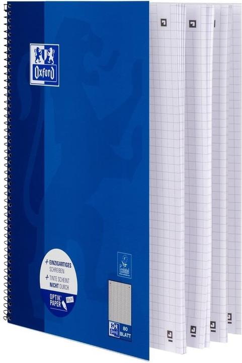 Actual product image Oxford Collegium block (A4, Checked, Soft cover)