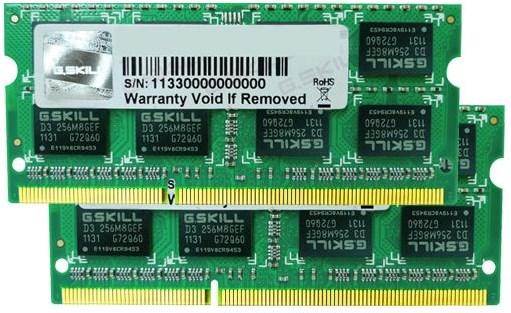 Image du produit G.Skill Standard (2 x 4GB, 1066 MHz, RAM DDR3, SO-DIMM)