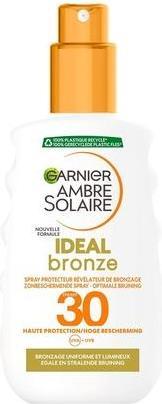 Immagine prodotto Garnier Ambre Solaire Ideal Bronze Protezione solare Spray SPF 30 - 200ml (Spray solare, SPF 30, 200 ml, 230 g)