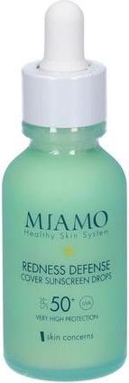 Immagine prodotto Miamo Gocce di protezione solare Redness Defense Cover Spf50 - 30 Ml (Crema solare viso, SPF 50, 30 ml)