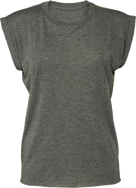 Bella Canvas Muscletshirt Gerollte Ärmel (M)