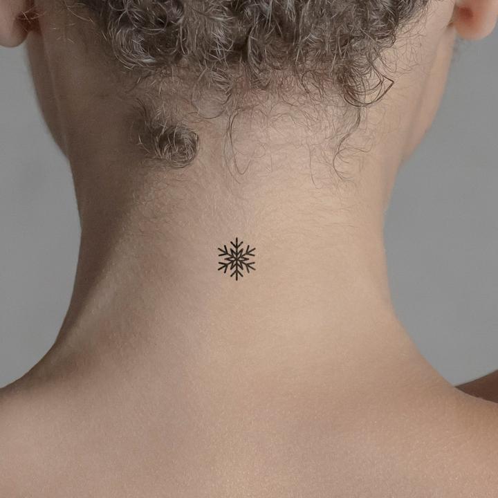 Image du produit minink Tatouage temporaire - Flocon de neige
