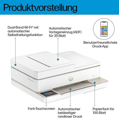 Produktbild HP Hewlett-Packard Envy 6532e All-in-One Color Inkjet, Envy 6532e (Farbe)