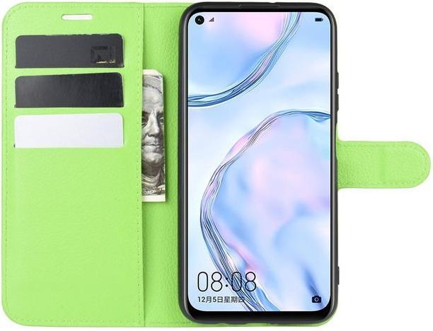 Actual product image MU Classic Litchi Leather Bookcover Series (Huawei P40 Lite)