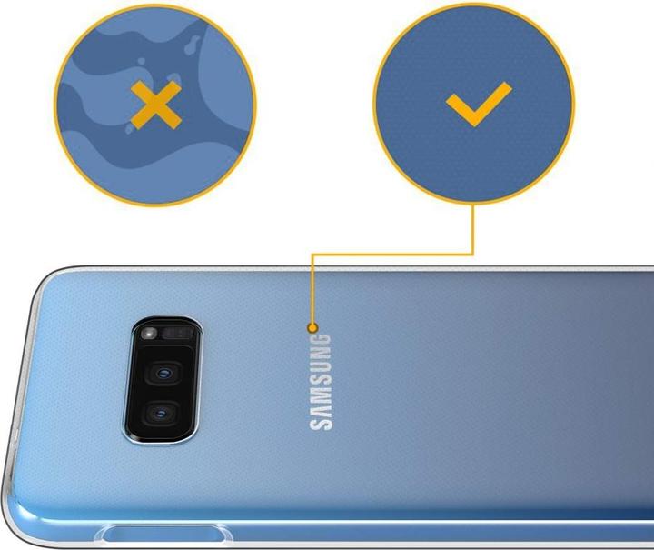 Actual product image Screenguard Samsung Galaxy S10e Flexible TPU Clear Case (Samsung Galaxy S10e)