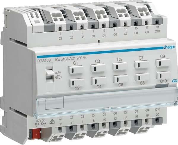 Image du produit Hager TXA610B (Actionneur de commutation)