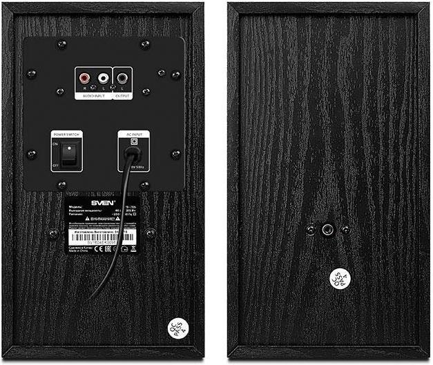 Actual product image Sven Set of computer speakers SV-014254 (2.0, black)