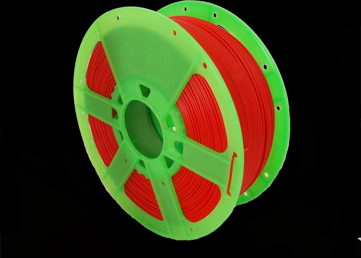 Purefil Filament (PLA, 1.75 mm, 1000 g, Rot)