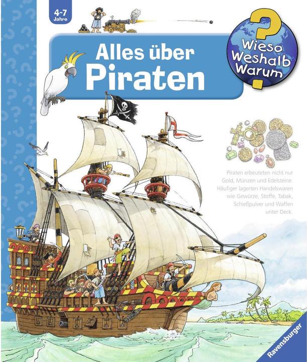 Produktbild Ravensburger Alles über Piraten (Deutsch, Andrea Erne, Peter Nieländer, 2012)