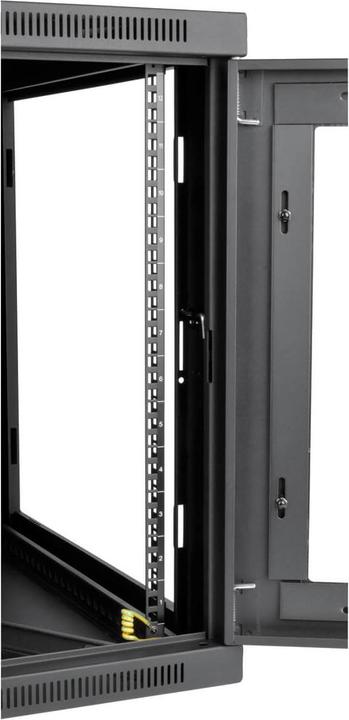 Actual product image Eaton SmartRack 12U Server-Depth Wall-Mount Small Rack Enclosure Clear Acrylic Window Hing (12 RU, 19 inch rack)