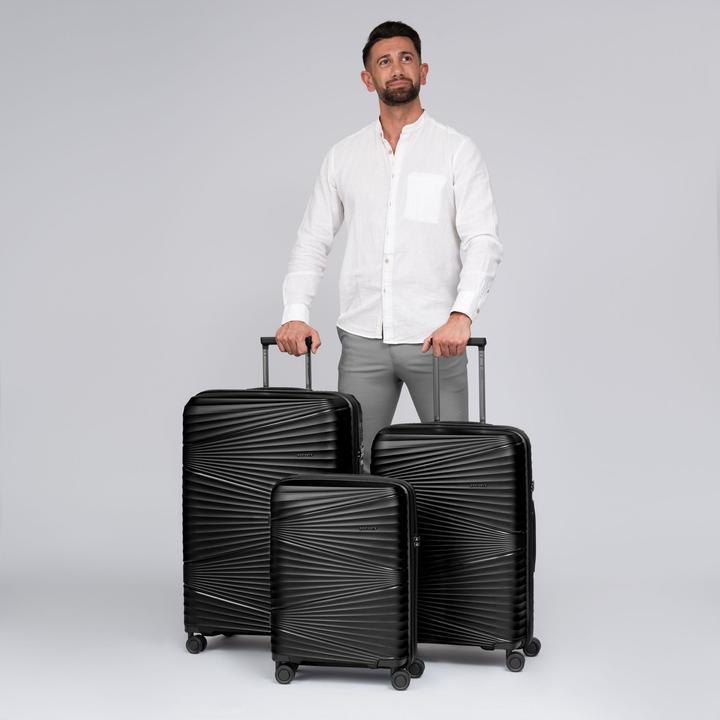Produktbild Pactastic Collection 02 THE THREE SET 4 Rollen Kofferset 3-teilig (204 l, XL (ab 115l))