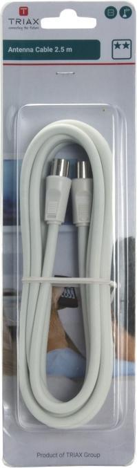 Actual product image Triax antenna cable - RF - 2.5 m (Antenna cable)