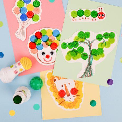Produktbild Haku Yoka Dot Markers - 5 x Bright Colours (59CP233112) (5 Farben, 18 mm, 5 x)