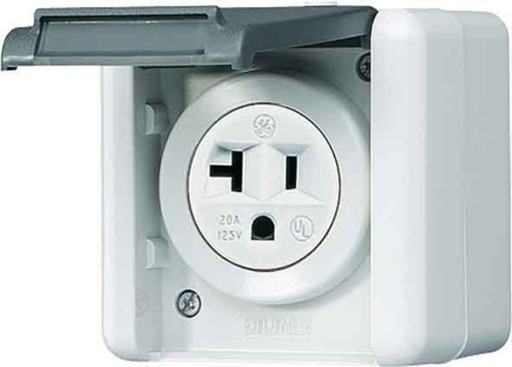 Actual product image JUNG Socket outlet with earthing contact 15A 125V 821-15 USW