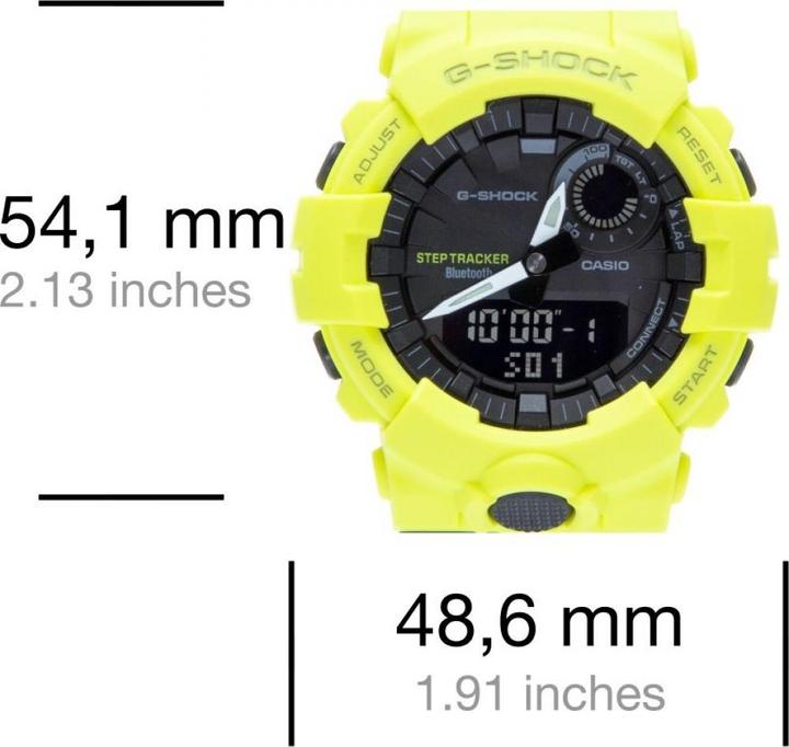 Produktbild G-Shock Gba-800 (Analoguhr, Digitaluhr, Chronograph, Hybrid Uhr, Sportuhr, 49 mm)