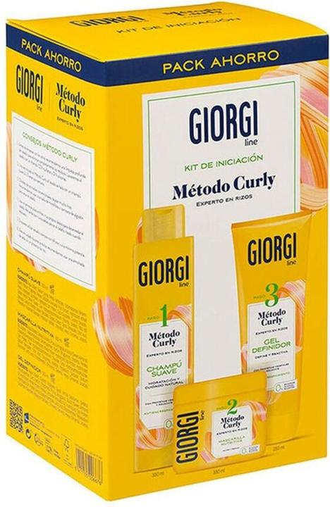 Immagine prodotto Giorgi Line Set di capelli ricci per unisex 3 pezzi (Set per la cura dei capelli)
