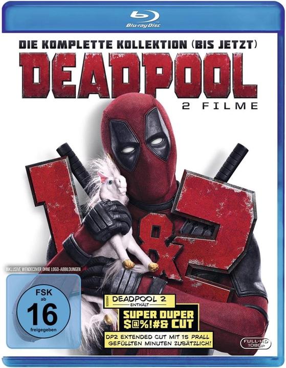 Deadpool 1+2 (Blu-ray, 2018, German)