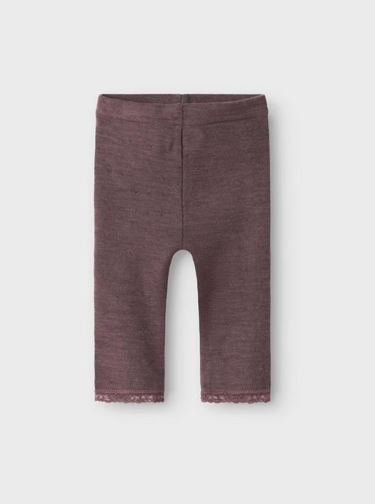 Produktbild Name it Nbfwang Wool Needle Legging Solid Noos (74)