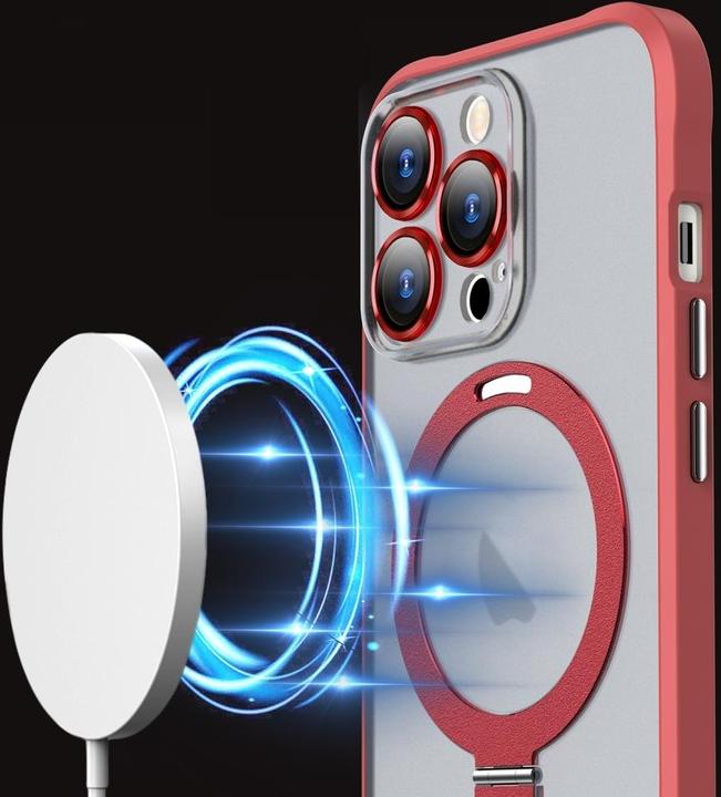 Actual product image Screenguard Magnetic Apple iPhone 14 Pro Case with MagSafe Kickstand (Apple iPhone 14 Pro)