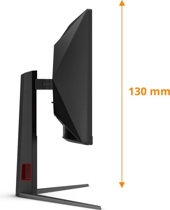 Produktbild AOC 86,4cm (34") CU34G4Z 21:09 2xHDMI+2xDP+USB blackred (3440 x 1440 Pixel, 34")