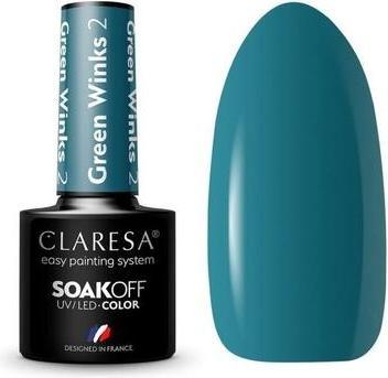 Produktbild Claresa Green Winks UV-Nagellack 5ml - 2er-Pack (Green, UV-Gel Lack)