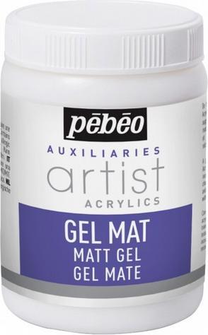 Actual product image Pebeo Artist Acrylics matt Gel (250 ml)
