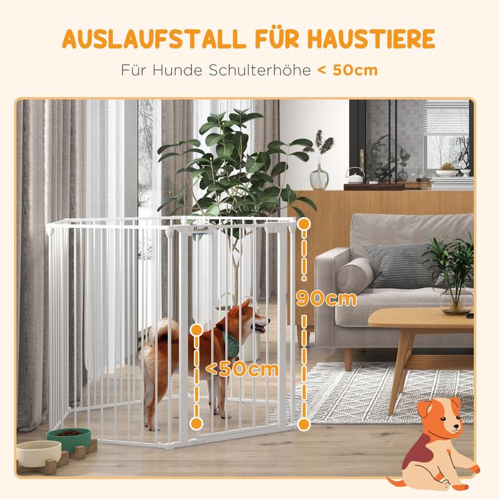 Produktbild PawHut Welpenauslauf mit 6 Elementen