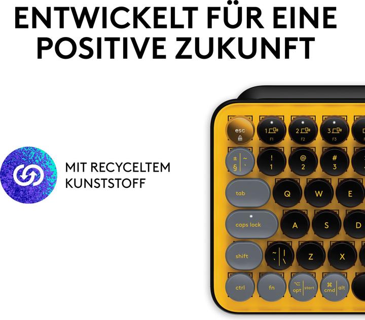 Image du produit Logitech POP Keys (DE, Sans fil)